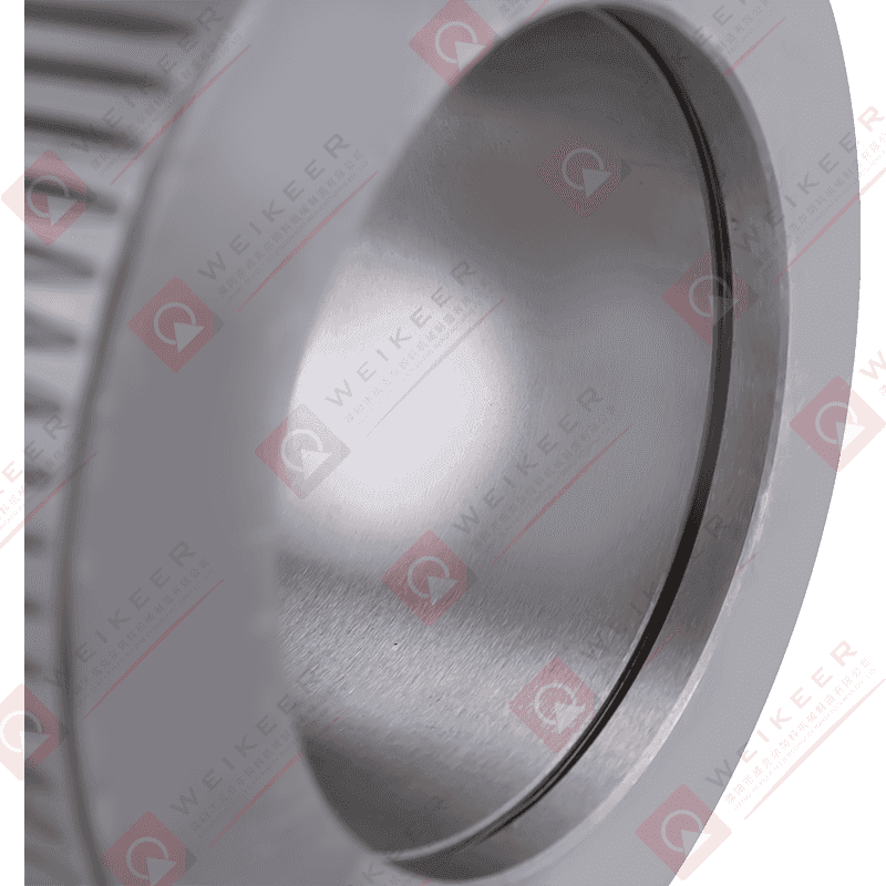 Rol Pelet Baja Bantalan Ujung Tertutup Bergelombang