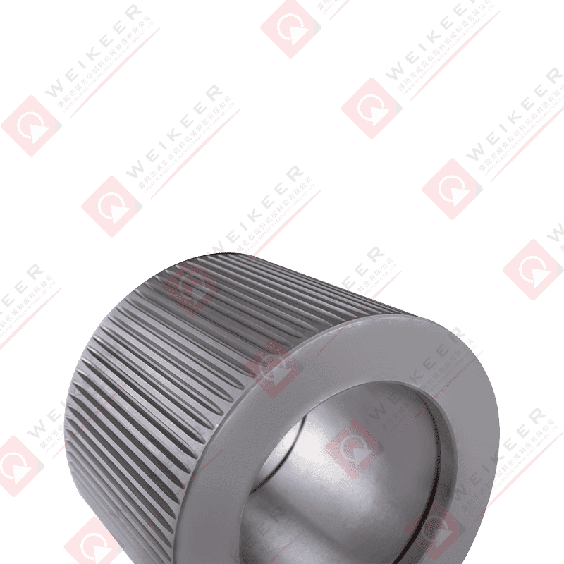 Rol Pelet Baja Bantalan Ujung Tertutup Bergelombang